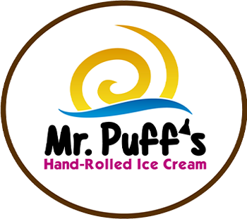 Mr. Puff's Hand-Rolled Ice Cream logo
