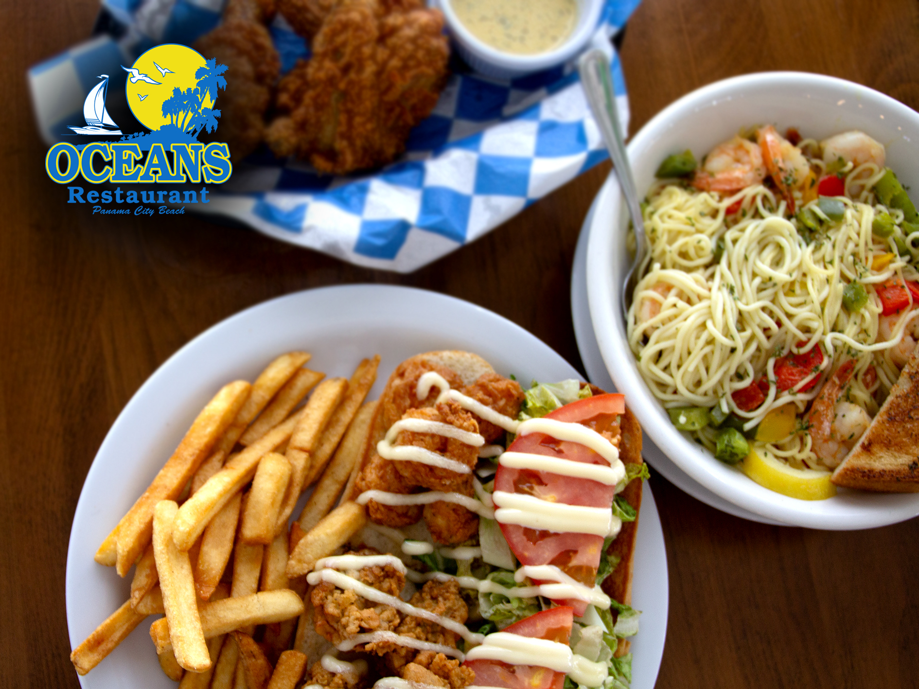 Best Restaurants in Panama City Beach for Summer Nights & Coastal Cocktails with Oceans Restaurant on Front Beach Road